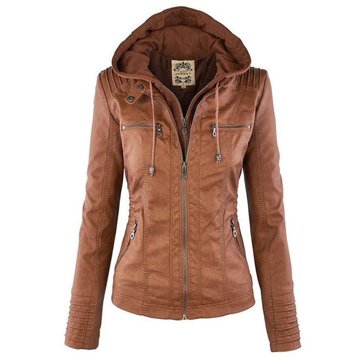 Stylische ultimative Damenlederjacke