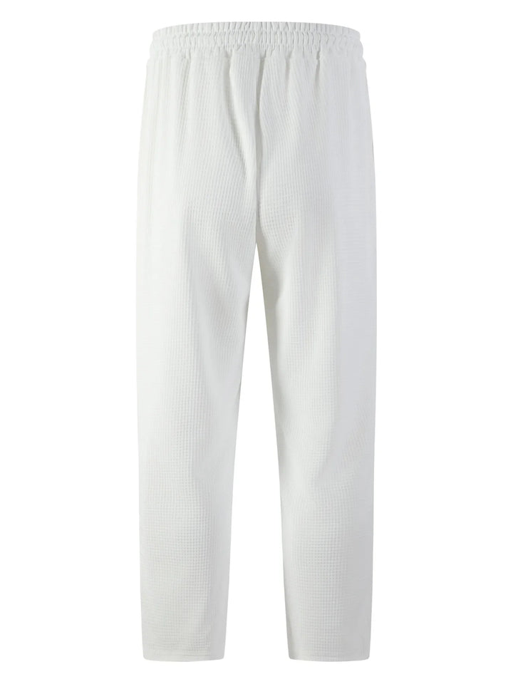 Koa | Men's Lightweight Checkered Leisure Pants-Metro Lane Plaza