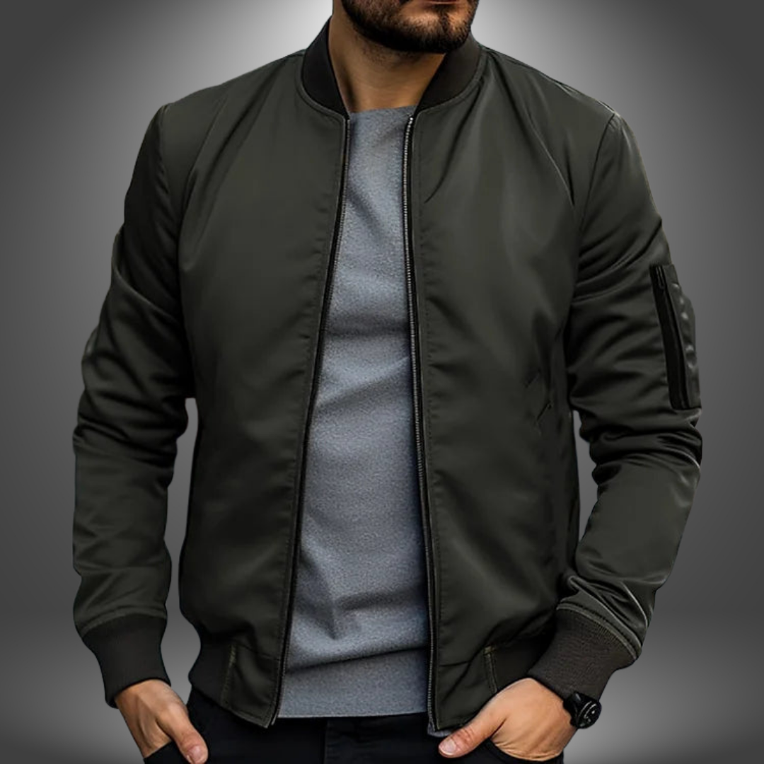 Marko | Men's Modern Lightweight Slim Fit Jacket-Metro Lane Plaza
