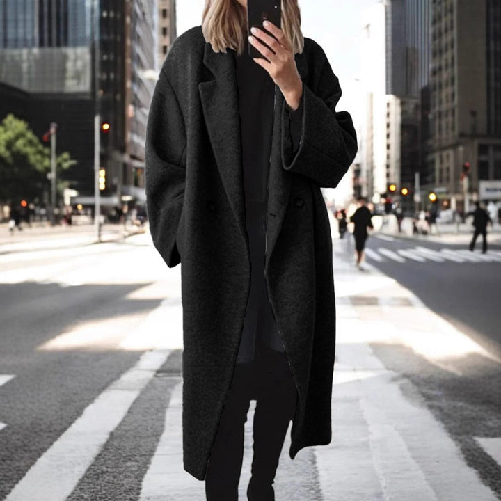 Sara | Women's Elegant Oversized Wool Coat for Comfort-Metro Lane Plaza