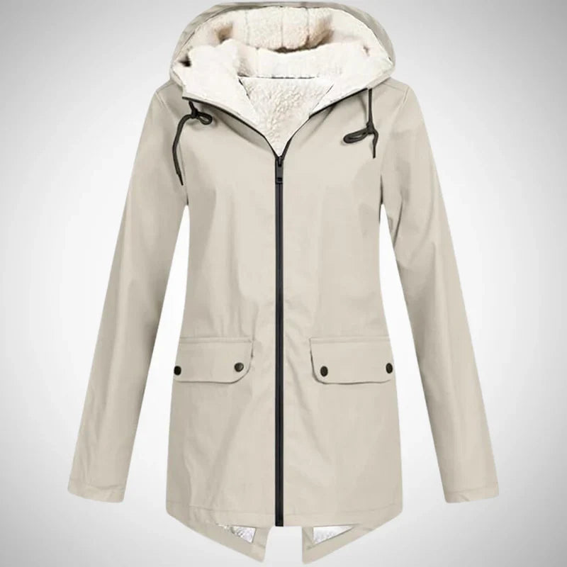Ava | Women's Stylish and Protective Raincoat-Metro Lane Plaza