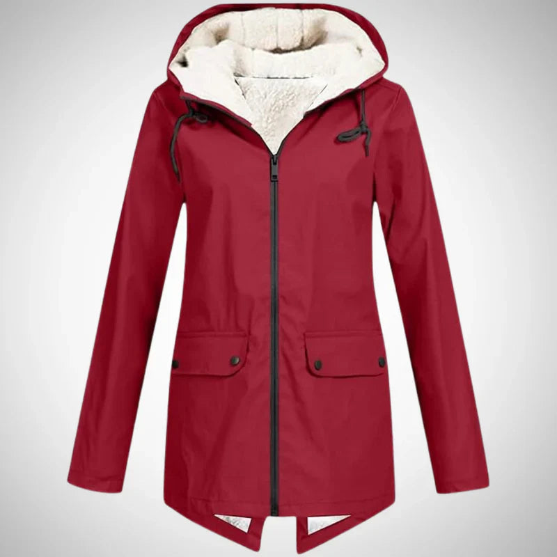 Ava | Women's Stylish and Protective Raincoat-Metro Lane Plaza
