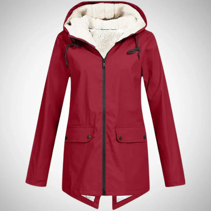 Ava | Women's Stylish and Protective Raincoat-Metro Lane Plaza