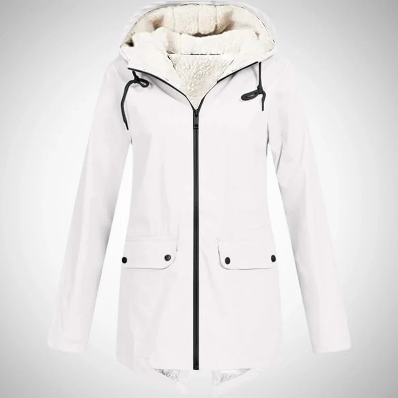 Ava | Women's Stylish and Protective Raincoat-Metro Lane Plaza