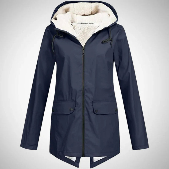 Ava | Women's Stylish and Protective Raincoat-Metro Lane Plaza
