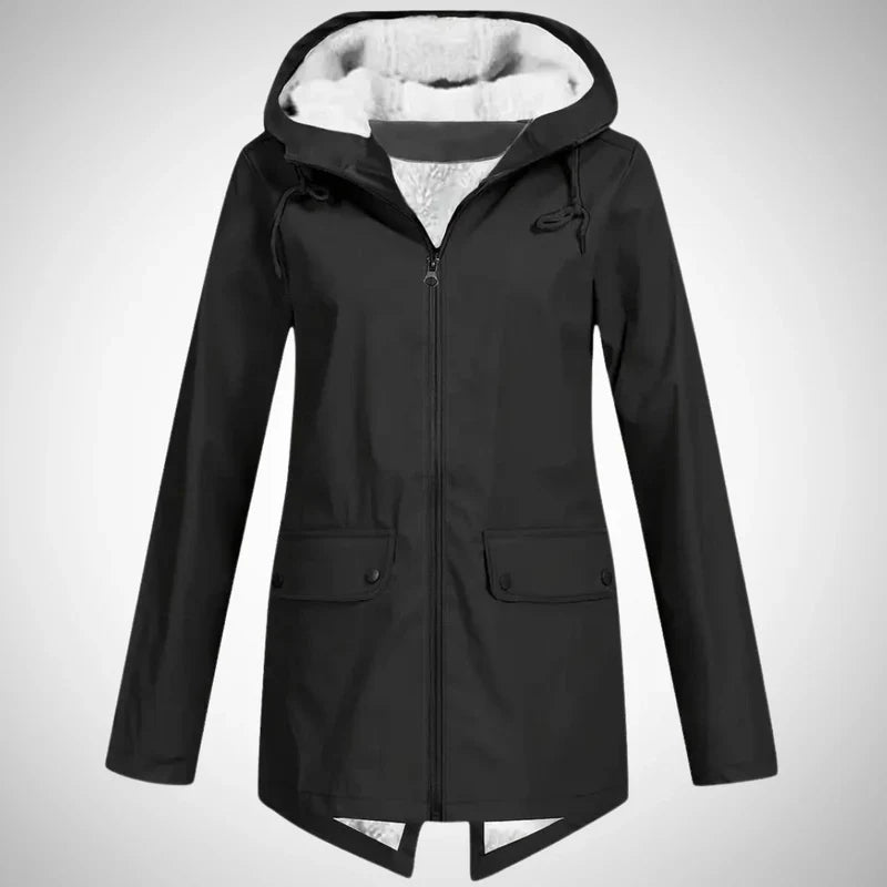 Ava | Women's Stylish and Protective Raincoat-Metro Lane Plaza