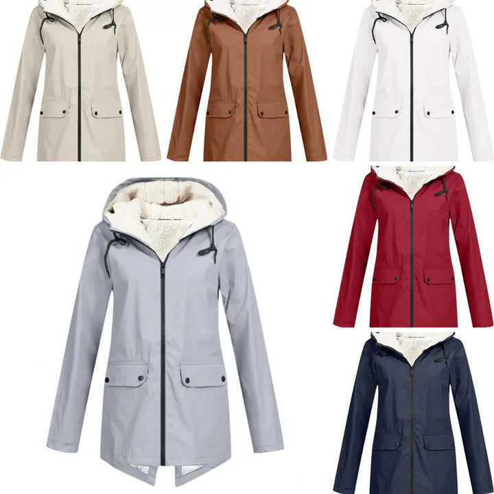 Ava | Women's Stylish and Protective Raincoat-Metro Lane Plaza