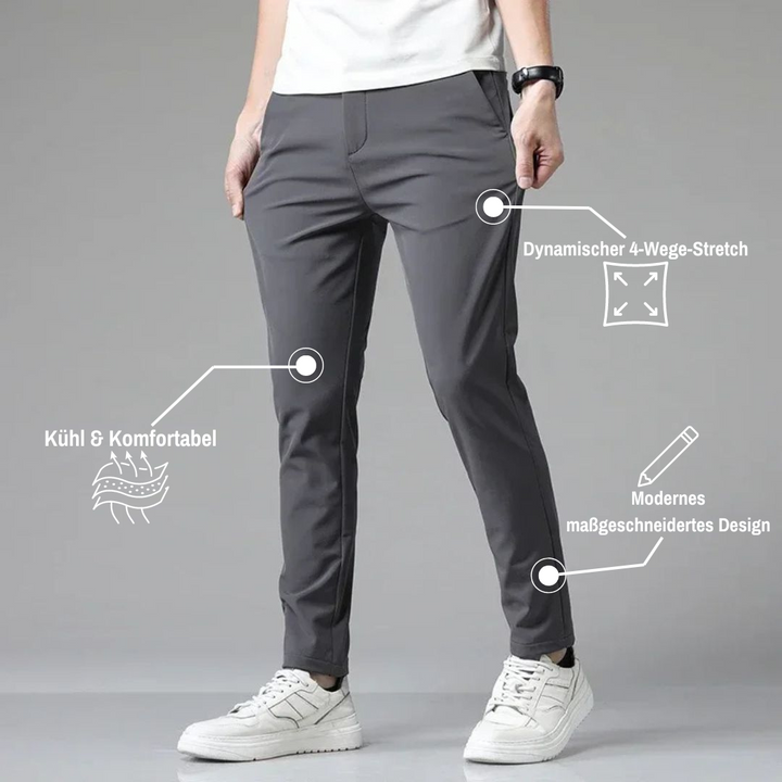 Men's Premium Stretch Everyday Pants-Metro Lane Plaza