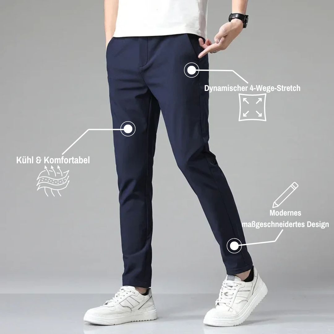 Men's Premium Stretch Everyday Pants-Metro Lane Plaza