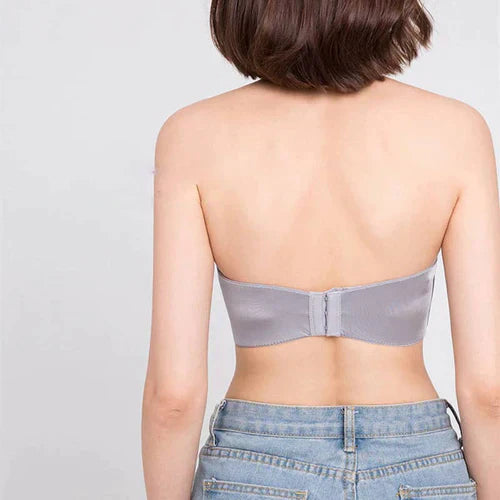 Comfortable Strapless Bra | Women's Seamless Supportive Underwear-Metro Lane Plaza