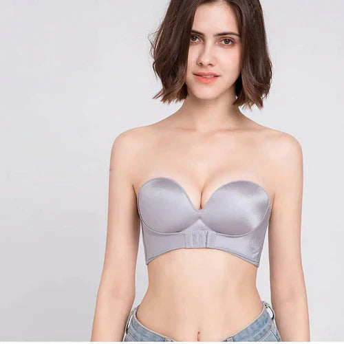 Comfortable Strapless Bra | Women's Seamless Supportive Underwear-Metro Lane Plaza