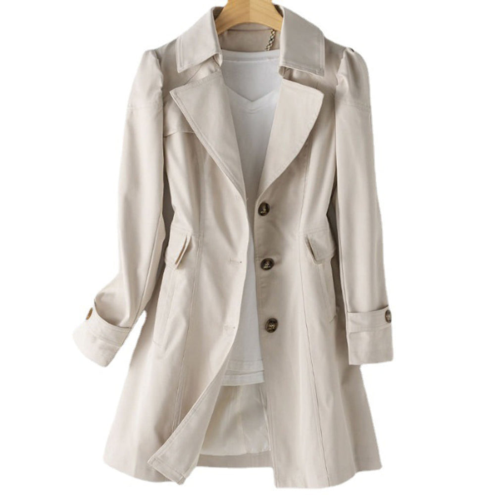 Sophia | Women's Classic Trench Coat with Elegant Design-Metro Lane Plaza