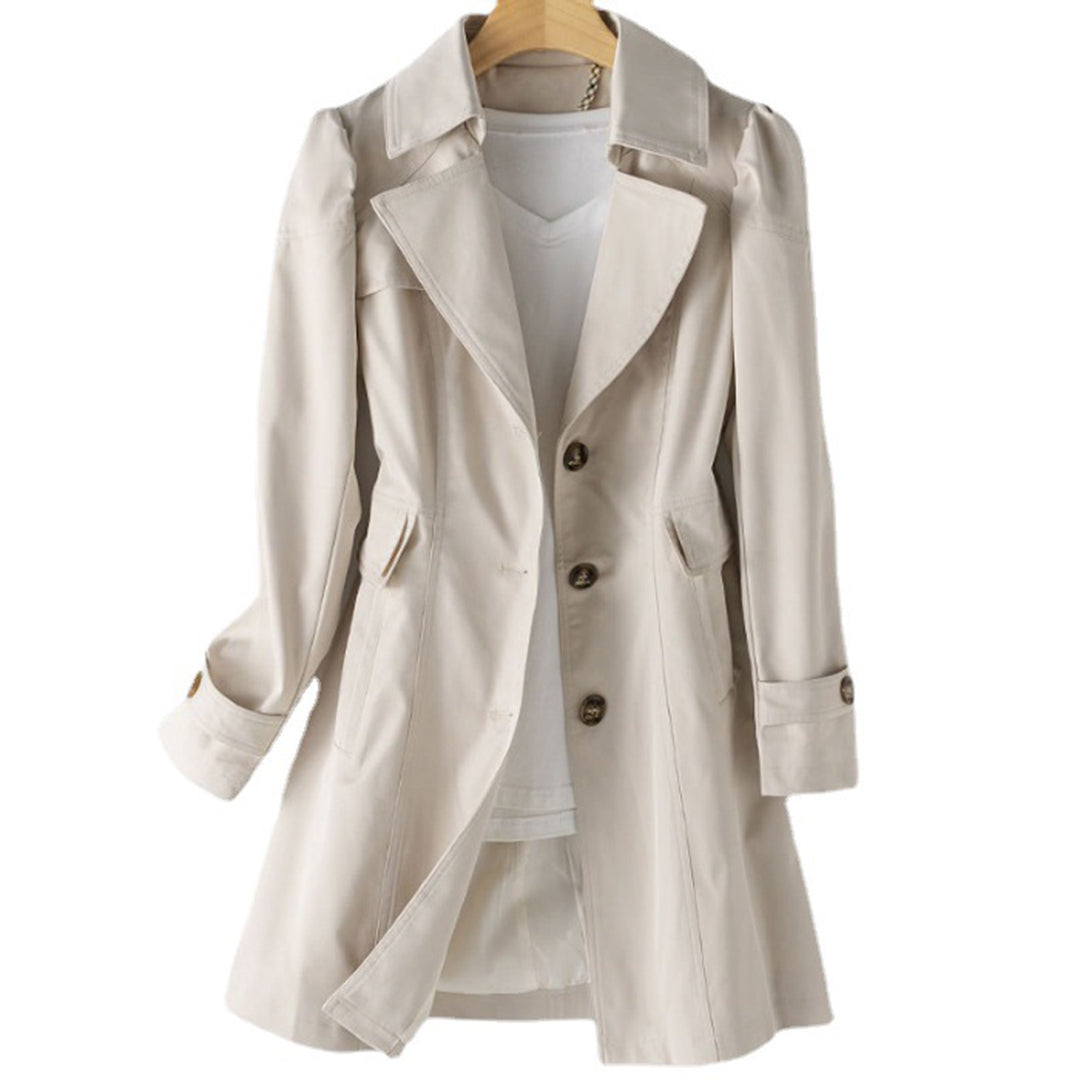 Sophia | Women's Classic Trench Coat with Elegant Design-Metro Lane Plaza