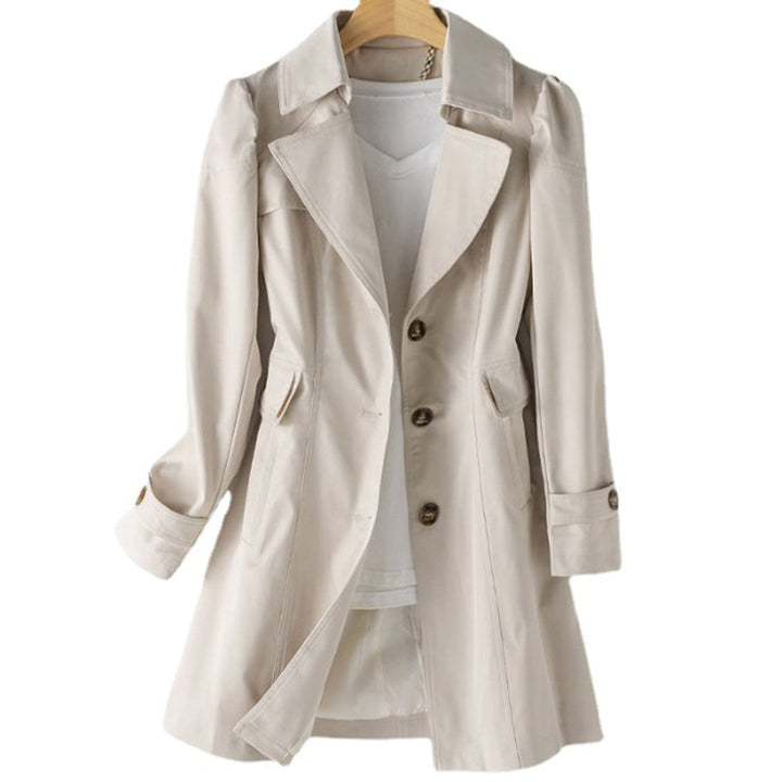 Sophia | Women's Classic Trench Coat with Elegant Design-Metro Lane Plaza