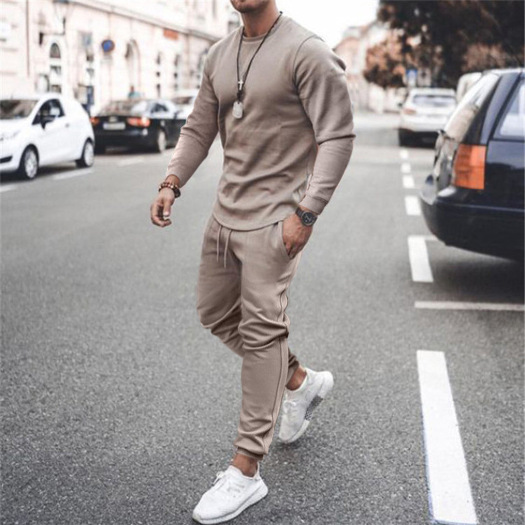 Men's Lightweight Breathable Tracksuit Set for Summer-Metro Lane Plaza