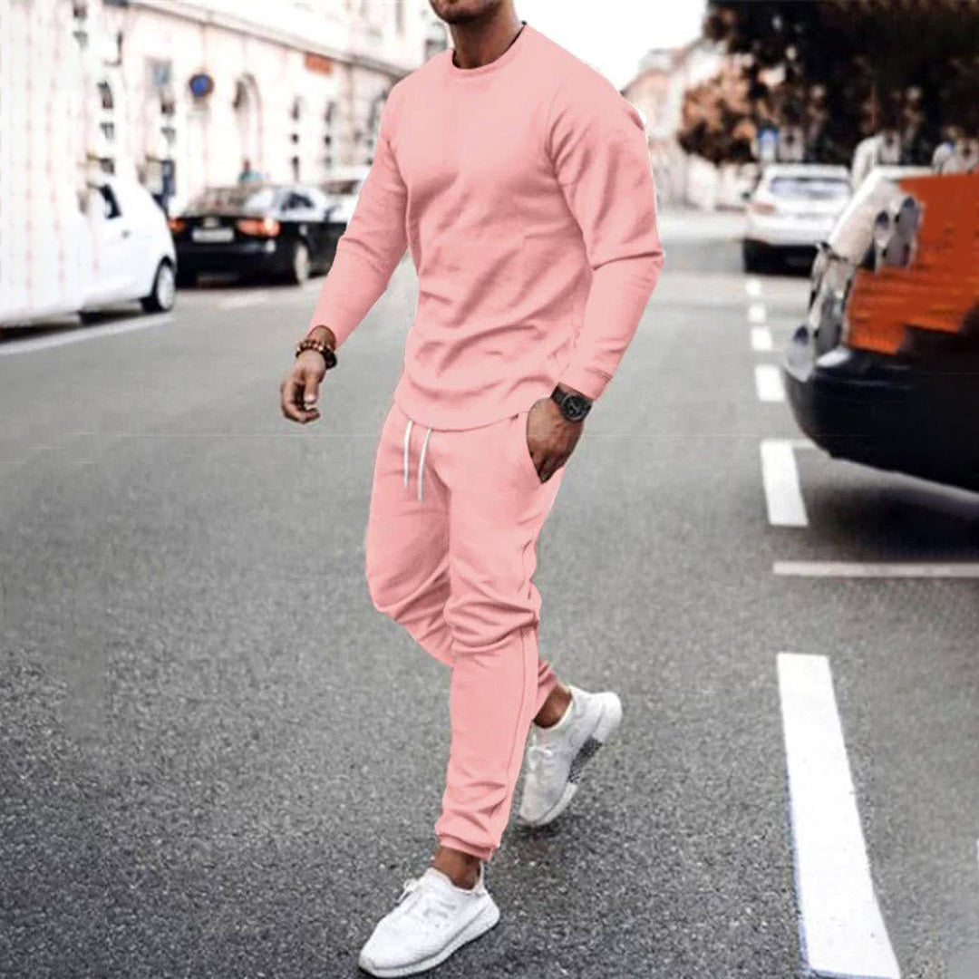 Men's Lightweight Breathable Tracksuit Set for Summer-Metro Lane Plaza