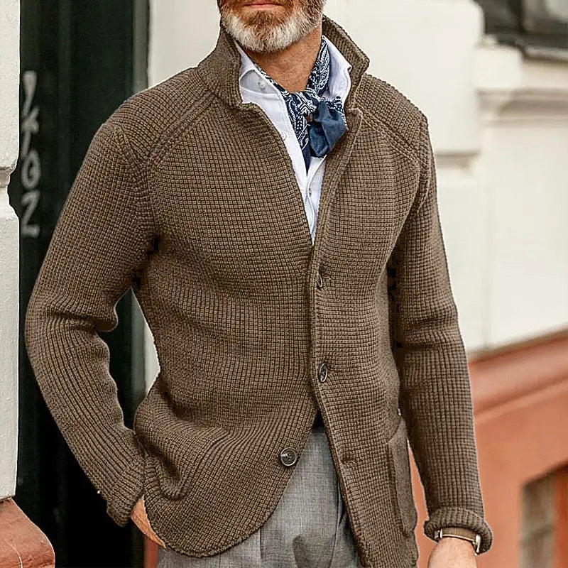 Miles | Stylish and Cozy Men's Cardigan-Metro Lane Plaza
