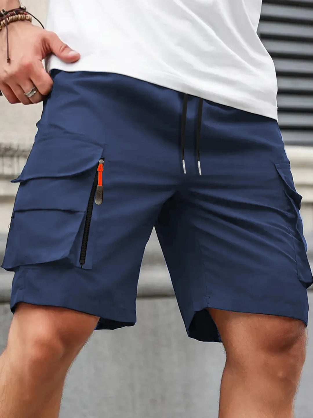 Leo | Men's Rugged Lightweight Cargo Shorts-Metro Lane Plaza