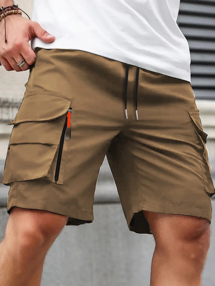 Leo | Men's Rugged Lightweight Cargo Shorts-Metro Lane Plaza
