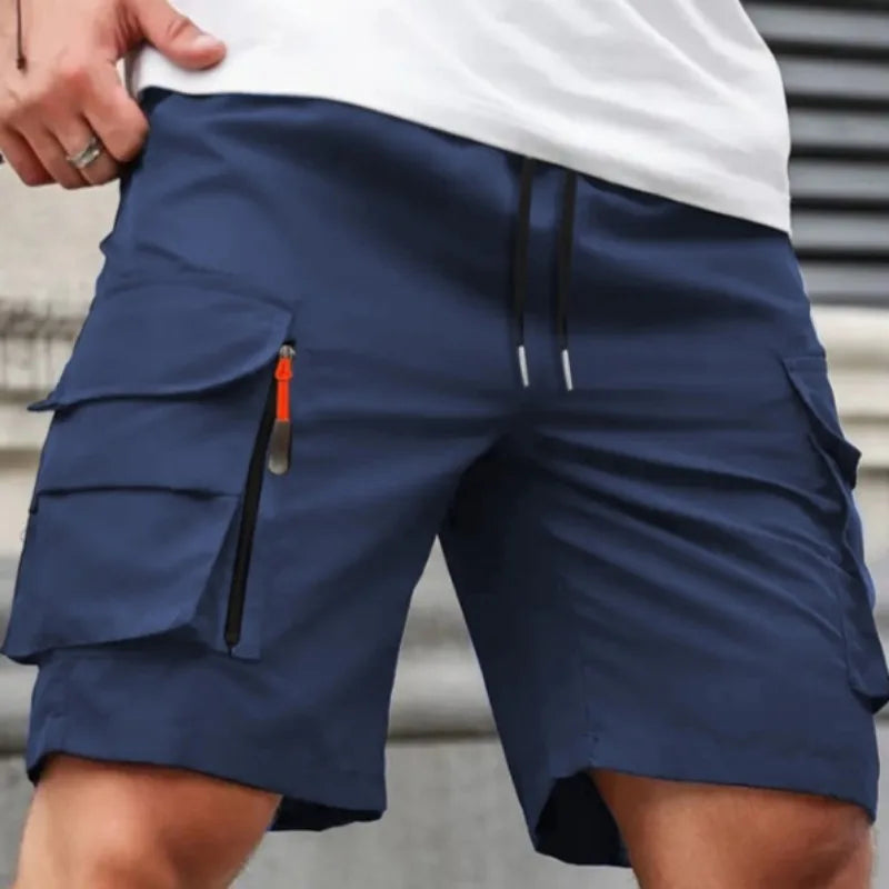 Leo | Men's Rugged Lightweight Cargo Shorts-Metro Lane Plaza