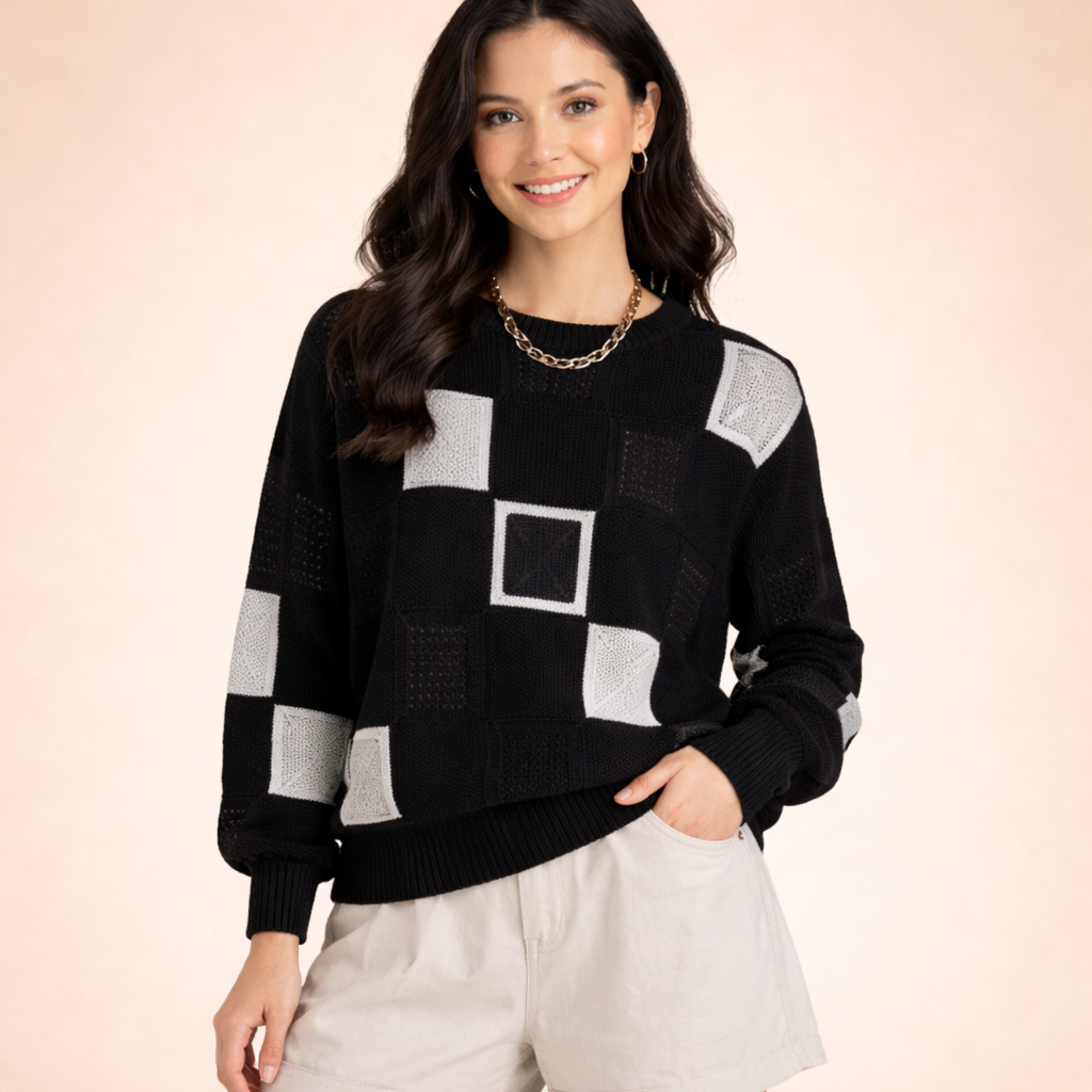 Aurora | Women's Chic Cozy Winter Sweater-Metro Lane Plaza