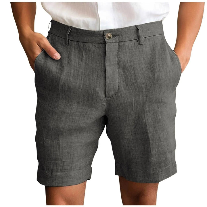 Arven | Men's Breathable Linen Summer Shorts-Metro Lane Plaza