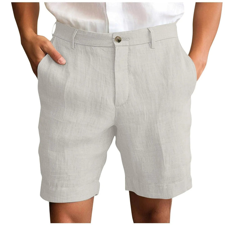 Arven | Men's Breathable Linen Summer Shorts-Metro Lane Plaza