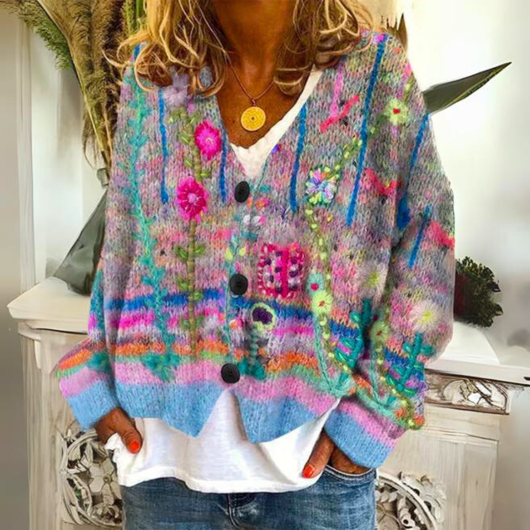 Marie | Women's Chic Cozy Timeless Cardigan-Metro Lane Plaza
