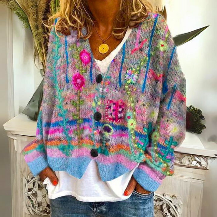 Marie | Women's Chic Cozy Timeless Cardigan-Metro Lane Plaza