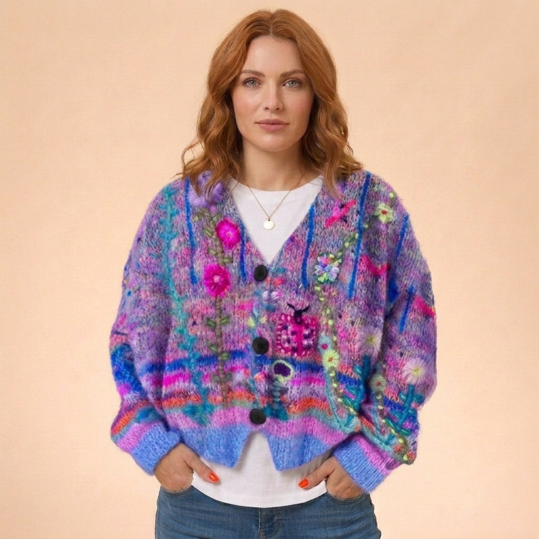 Marie | Women's Chic Cozy Timeless Cardigan-Metro Lane Plaza