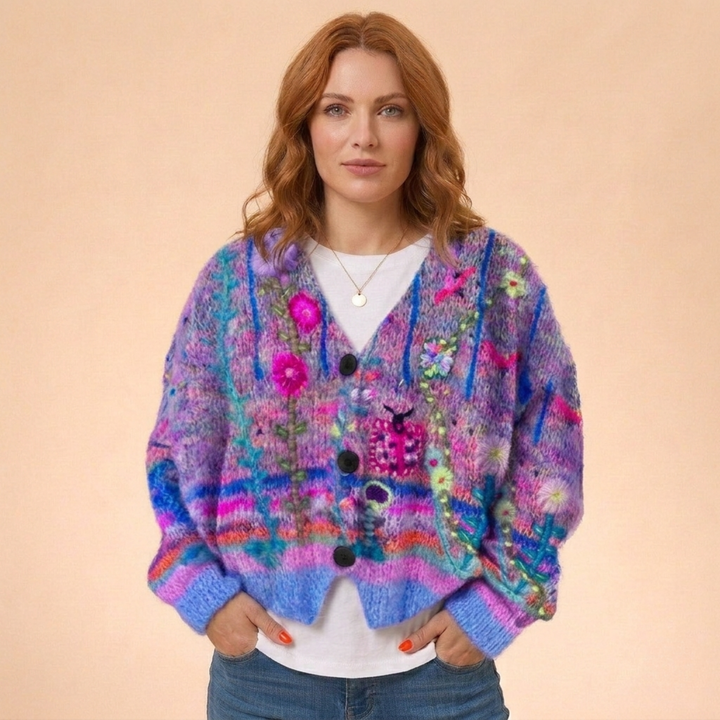 Marie | Women's Chic Cozy Timeless Cardigan-Metro Lane Plaza