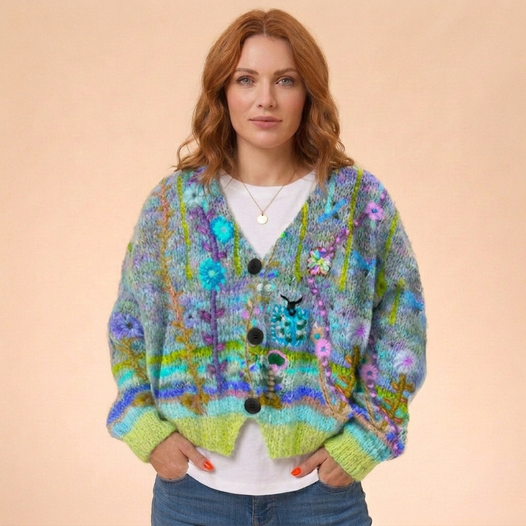 Marie | Women's Chic Cozy Timeless Cardigan-Metro Lane Plaza