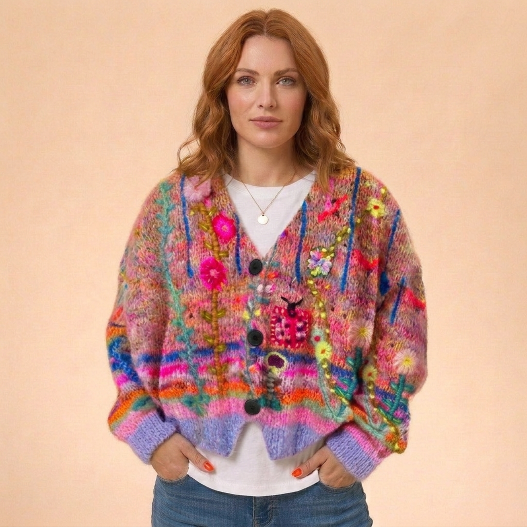 Marie | Women's Chic Cozy Timeless Cardigan-Metro Lane Plaza