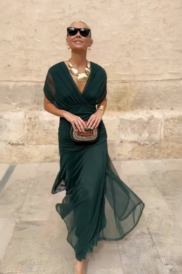 Cerys | Women's Elegant Plus Size Maxi Dress for Formal Events-Metro Lane Plaza