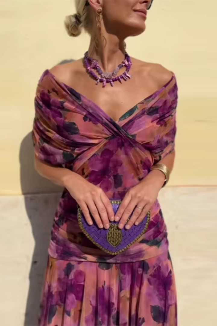 Cerys | Women's Elegant Plus Size Maxi Dress for Formal Events-Metro Lane Plaza