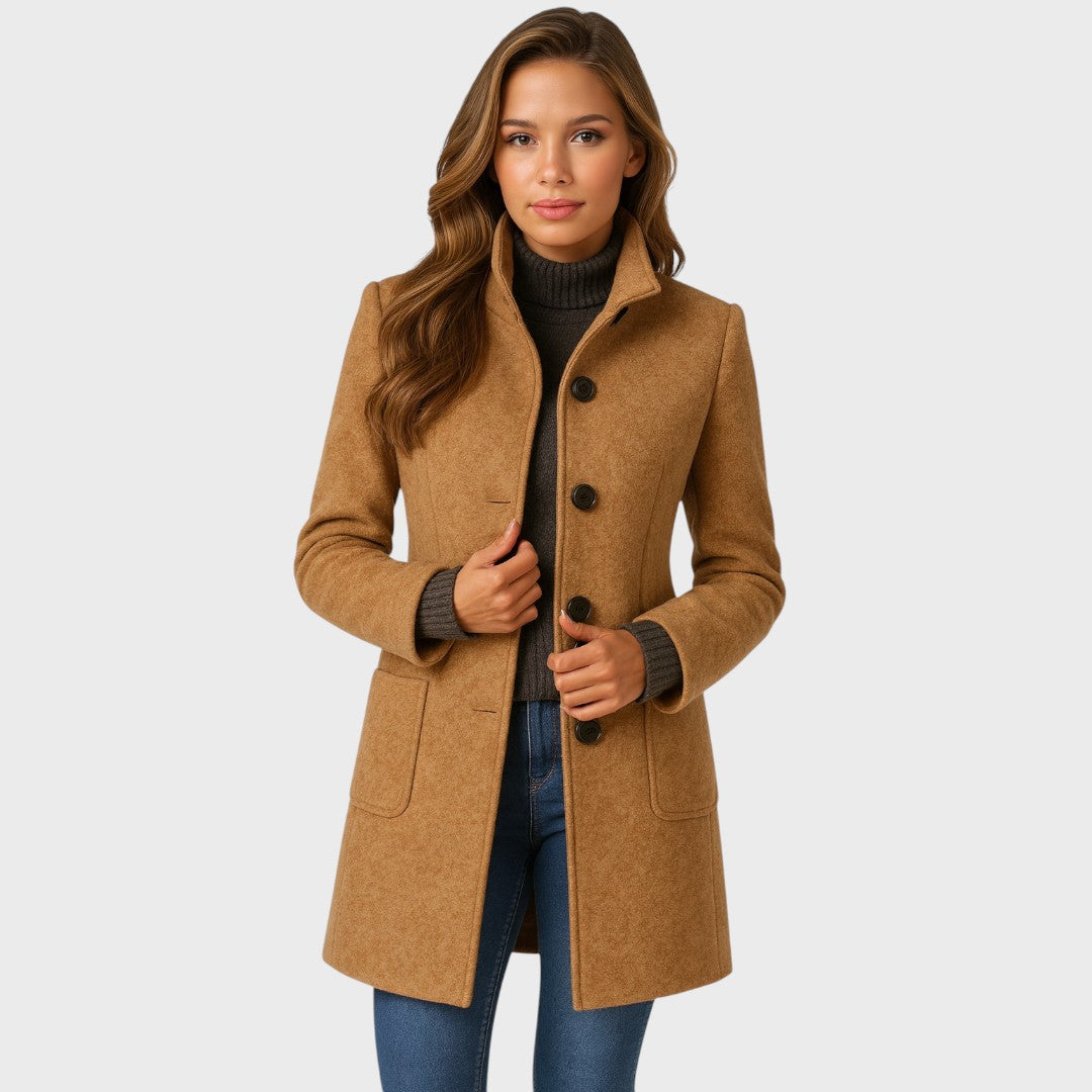 Sienna | Women's Comfortable Trendy Tailored Coat-Metro Lane Plaza