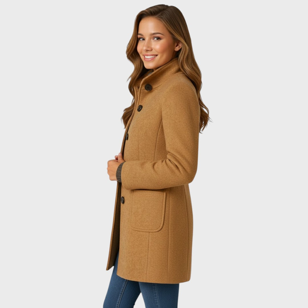 Sienna | Women's Comfortable Trendy Tailored Coat-Metro Lane Plaza