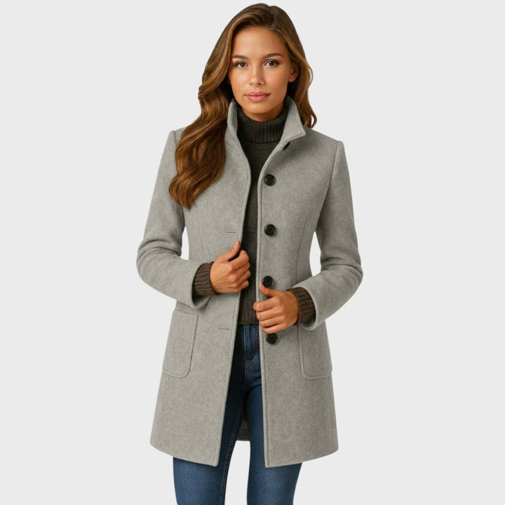 Sienna | Women's Comfortable Trendy Tailored Coat-Metro Lane Plaza