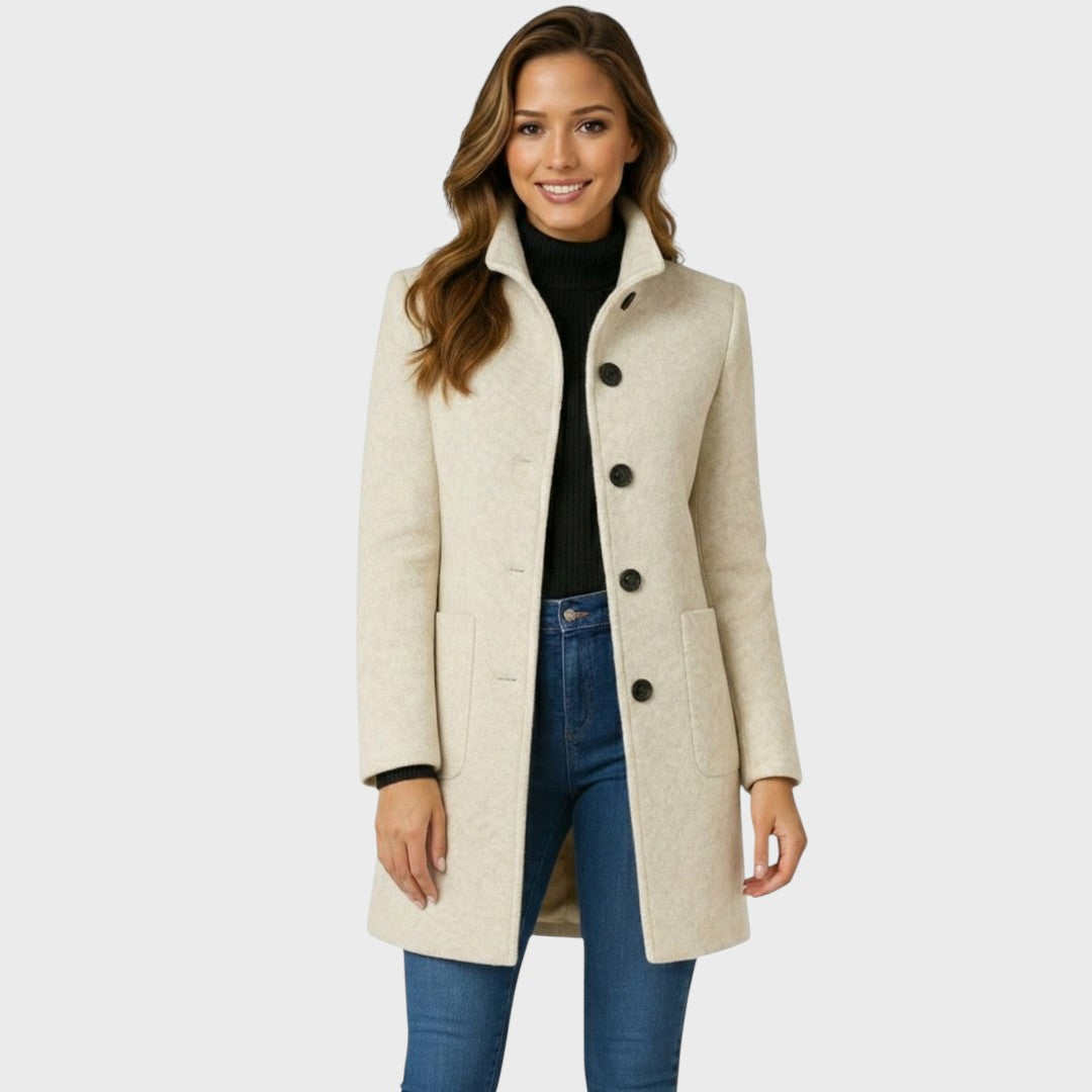 Sienna | Women's Comfortable Trendy Tailored Coat-Metro Lane Plaza