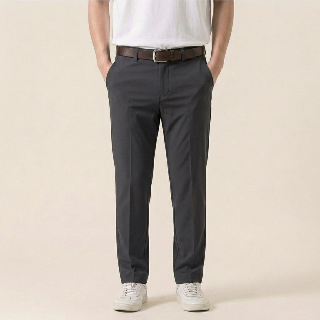 Lorenzo | Men's Stylish Comfortable Stretch Pants-Metro Lane Plaza