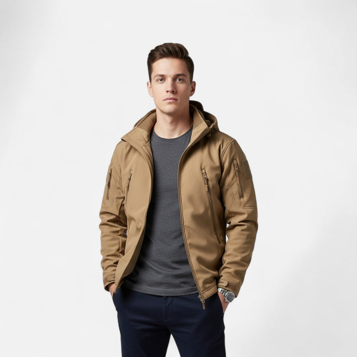 Marco | Men's Durable Weather-Resistant Outdoor Jacket-Metro Lane Plaza