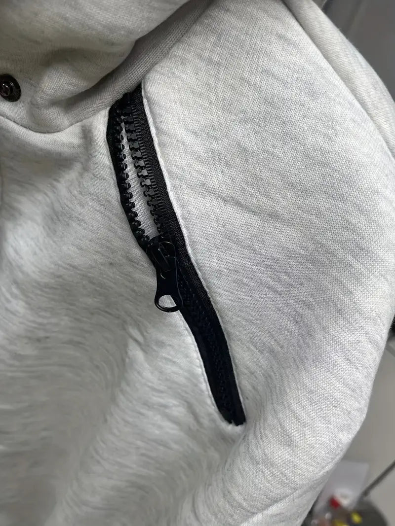 Jasper | Men's Everyday Urban Long Sleeve Hoodie-Metro Lane Plaza