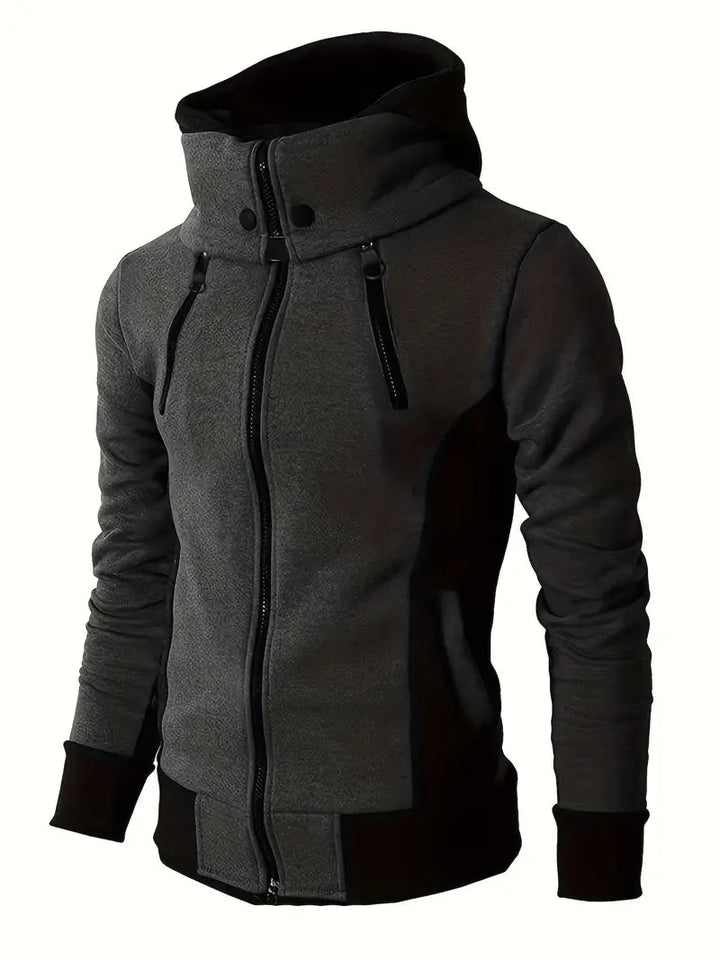 Jasper | Men's Everyday Urban Long Sleeve Hoodie-Metro Lane Plaza
