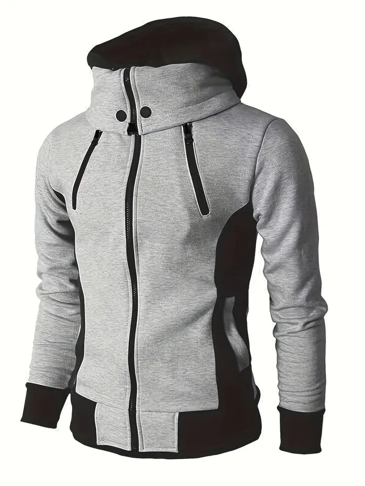 Jasper | Men's Everyday Urban Long Sleeve Hoodie-Metro Lane Plaza