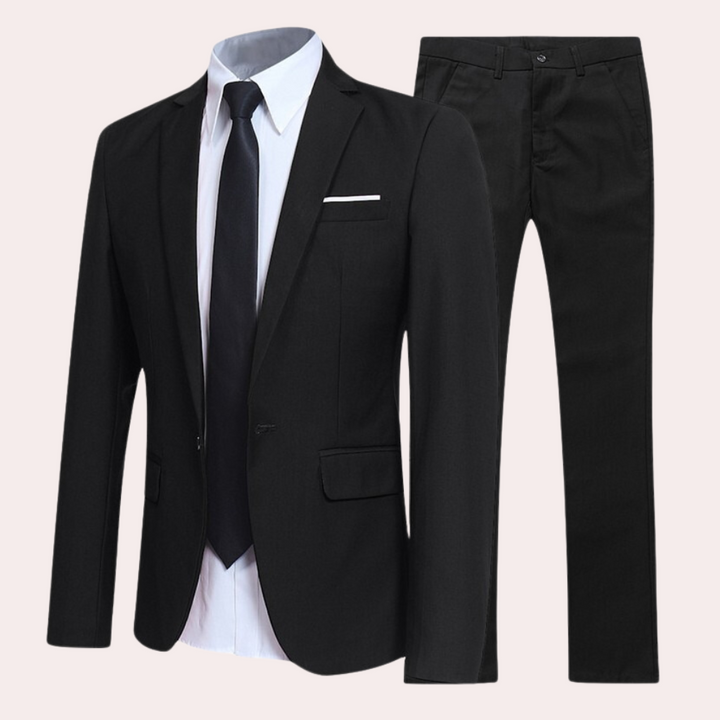 Men's Lightweight Stylish Summer Suit-Metro Lane Plaza