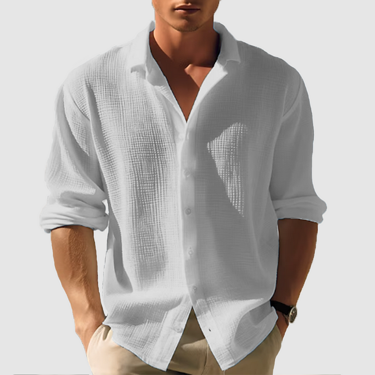 Niels | Men's Casual Summer Shirt for Comfort and Style-Metro Lane Plaza