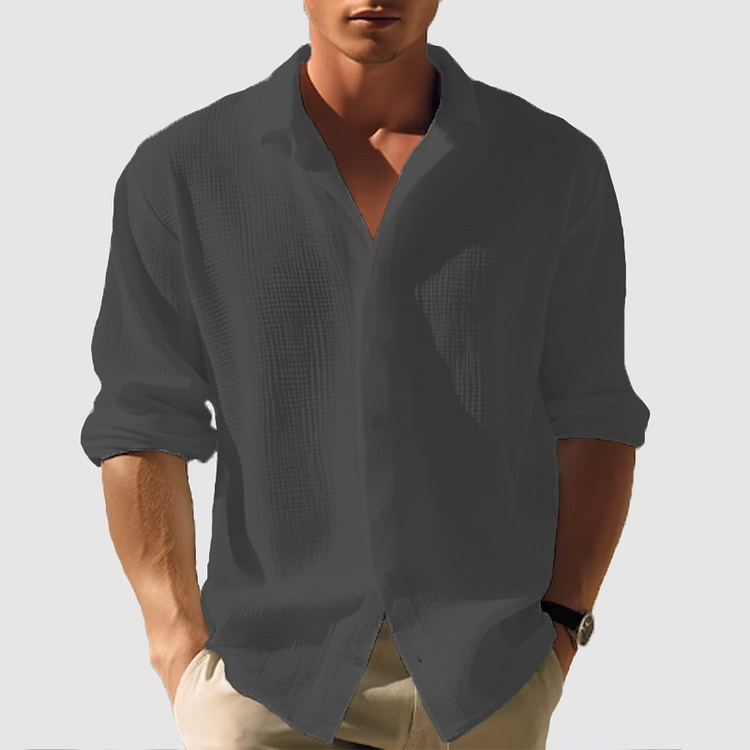 Niels | Men's Casual Summer Shirt for Comfort and Style-Metro Lane Plaza