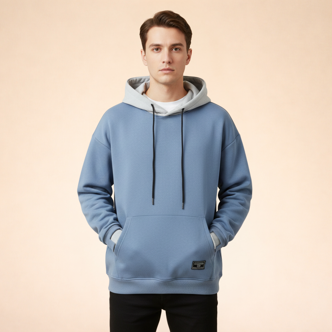 Brandon | Men's Cozy Timeless Hoodie-Metro Lane Plaza