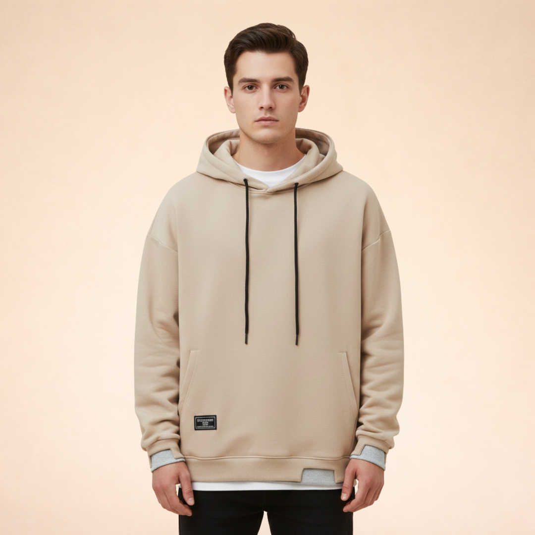 Brandon | Men's Cozy Timeless Hoodie-Metro Lane Plaza