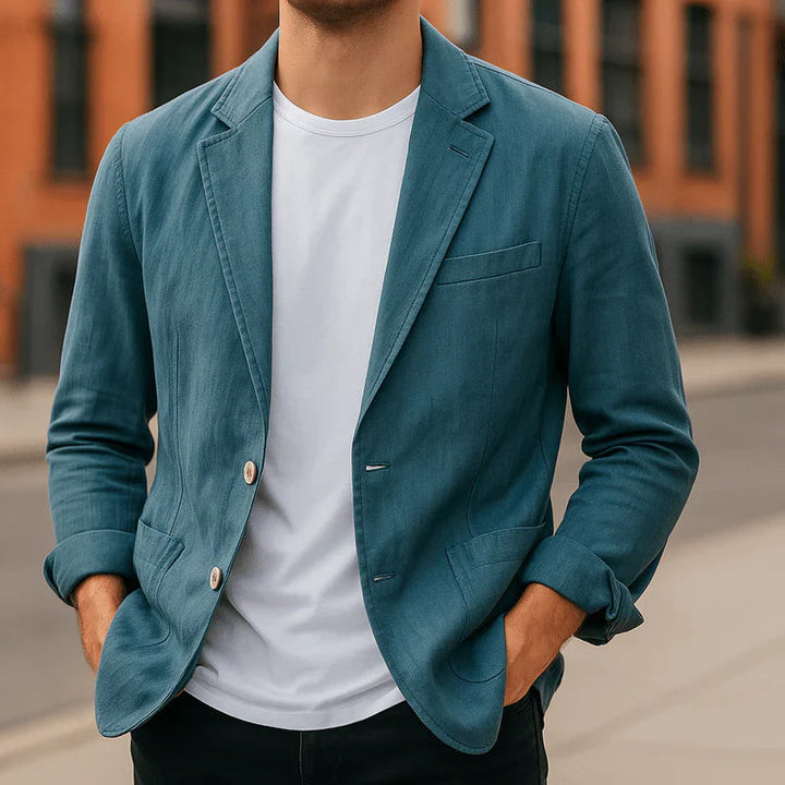 Adrian | Men's Stylish and Comfortable Blazer-Metro Lane Plaza
